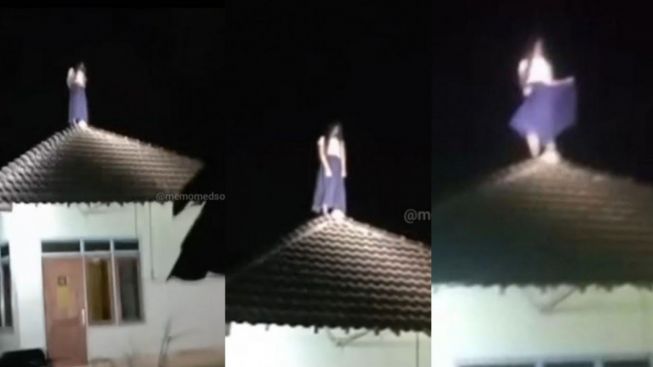 Diduga Kesurupan, Wanita di Pulau Bawean Menari dan Tertawa di Atas Atap
