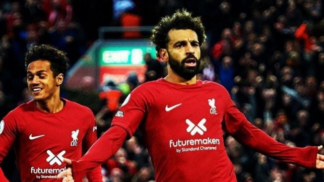 Gol Mohammed Salah Jadi Penentu Kemenangan Liverpool di Anfield