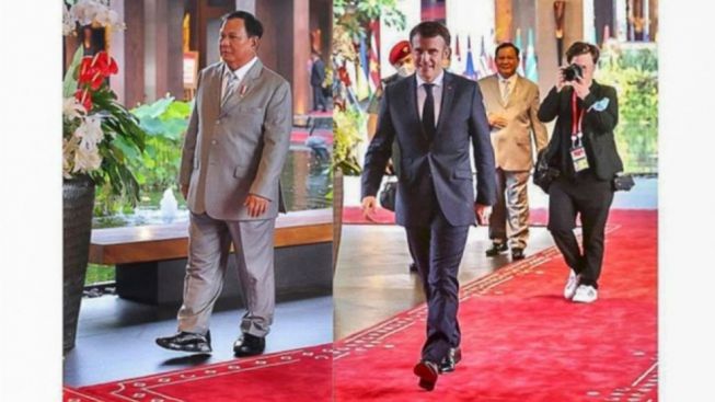 Tak Lewati Karpet Merah di KTT G20, Warganet Kagum dan Belajar Adab dari Prabowo Subianto