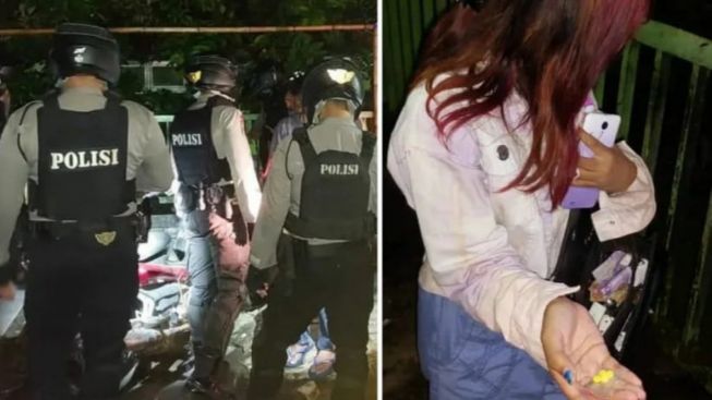 Sejumlah Remaja Di Depok Kedapatan Membawa Obat Tramadol Saat Dirazia Polisi