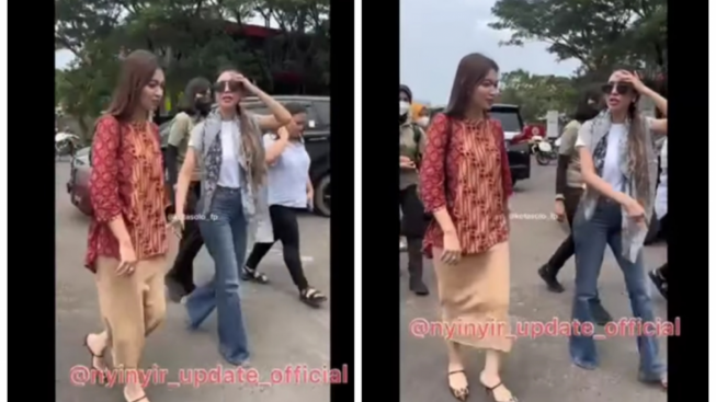 Selvi Ananda Tampil Anggun Saat Datangi Sekolah Jan Ethes, Warganet Soroti Tas Hermes dan Sepatu LV: Emang Agak Hedon Sih!