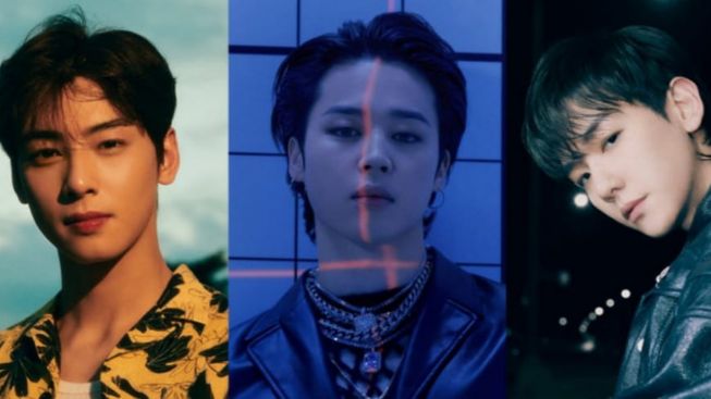 Cha Eun Woo ASTRO, Jimin BTS dan Baekhyun EXO Menduduki Peringkat Teratas 30 Besar Anggota Boy Group Terpopuler Bulan Februari