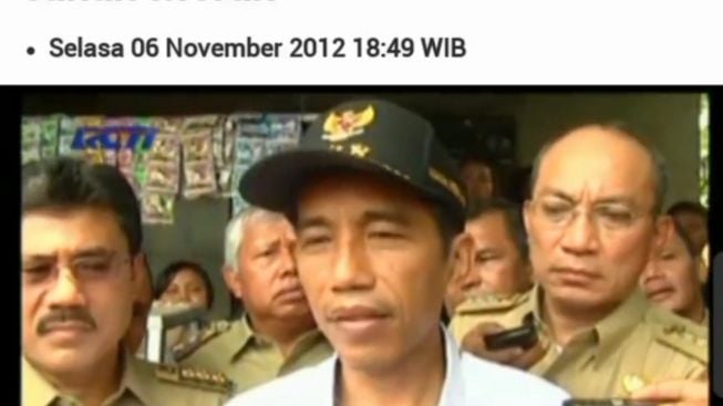 Pasca Anies Baswedan, Video Jokowi yang Janjikan KTP untuk Warga Tanah Merah Disorot oleh Publik