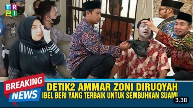 Cek Fakta: Sulit Direhabilitasi, Benarkah Ammar Zoni Harus Diruqyah hingga Buat Irish Bella Pasrah?