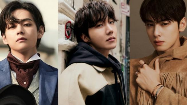 V BTS, j-hope BTS dan Cha Eun Woo di Peringkat Teratas Individual Boy Group Brand Reputation Bulan Maret