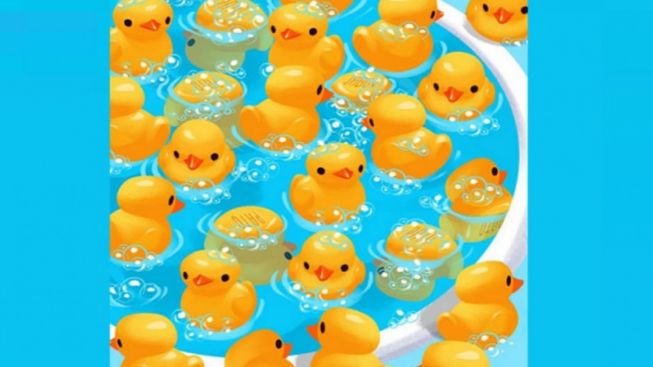Tes IQ dan Visual: Dapatkan Anda Menemukan Sabun Mandi yang Tersembunyi Diantara Bebek Lucu Ini?