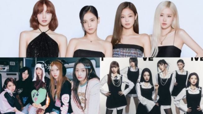 BLACKPINK, NewJeans dan IVE Puncaki Daftar 30 Besar Girl Group Brand Reputation Bulan April