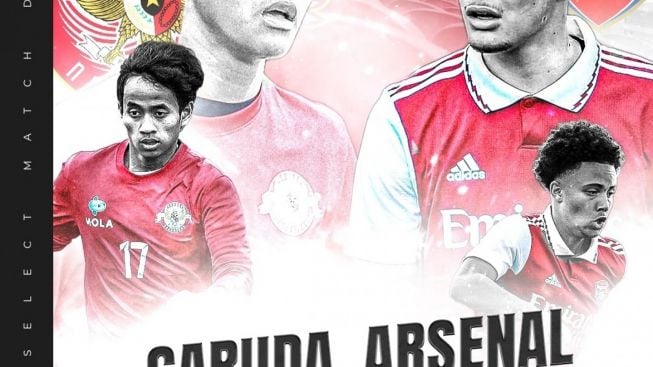 Garuda Select Pede Tumbangkan Arsenal Hari Ini: Sama-sama Makan Nasi, Kok!