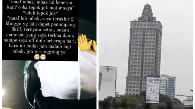 Viral Cerita Driver Ojol Bawa Penumpang Hantu ketika Dapat Order di Dekat Menara Saidah, Sampai Pilih Off karena Trauma