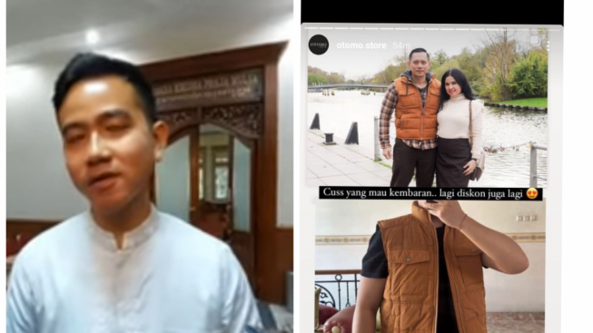 Gibran Masih Asik Ledek Keluarga SBY, Kini Mas Wali Rekomendasi Jaket yang Mirip Dipakai AHY ke Warganet: Keren Banget...