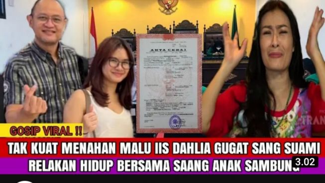 Cek Fakta: Tak Kuat Tahan Malu Salshadilla Hamil oleh Suami dan Tinggal Bareng? Iis Dahlia Gugat Cerai Satrio Dewandono