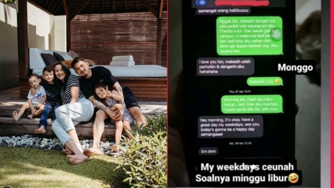 Bongkar Bukti Chat 'Main Belakang' Fandi Christian, Warganet Miris pada Dahlia Poland: Udah Bela-belain Murtad Padahal