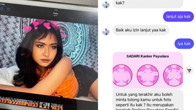 Diluar Nalar! Modus Wawancara Penelitian, Selebtweet Ini Viral Dimintai Foto Perlihatkan Payudara