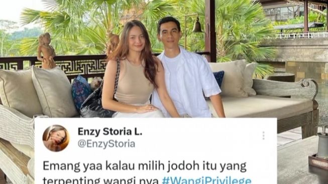 Wangi Privilege, Jadi Alasan Enzy Storia Mantapkan Hati Pada Molen, Netizen: Sumpah Iya, Kek Bisa Jatuh Cinta Terus