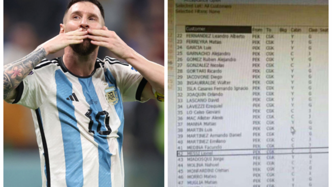 Bikin Heboh! Lionel Messi Ikut Rombongan Timnas Argentina ke Indonesia, Pekerja Bandara Bocorkan Petunjuk Ini di Twitter