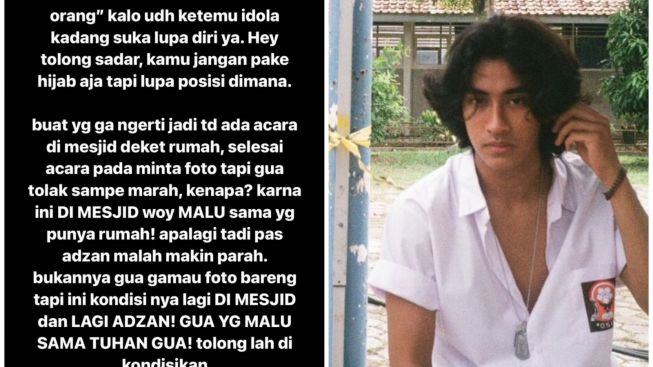 Abidzar Al Ghifari Geram dan Menolak Ajakan Foto dari Fans: Gua yang Malu sama Tuhan!