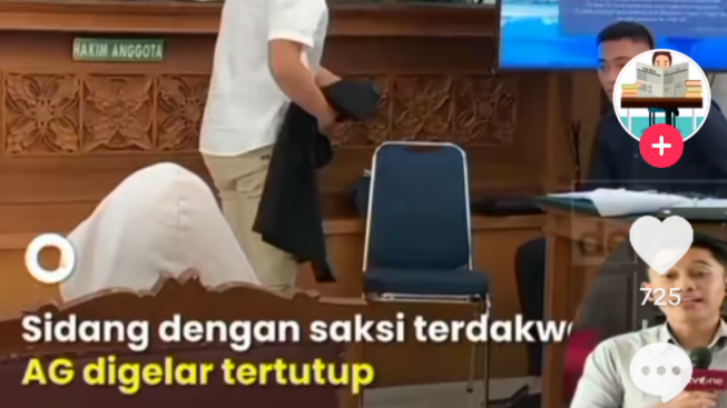 Dihadirkan sebagai Saksi! Momen Mario Dandy Curi-Curi Pandang ke Agnes Gracia di Ruang Sidang Disorot Warganet: Wajar Kangen!