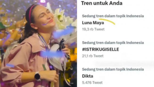 Luna Maya jadi Juara Lagi-Lagi Tennis dan Masuk Trending Topic, Haters Syahrini Gelar Syukuran di Medsos