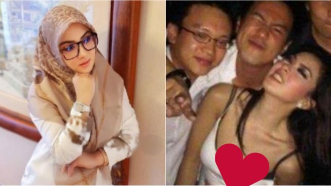 Pernah Nakal? Foto Lawas Syahrini Dikerubungi Tiga Pria Bocor ke Medsos, Warganet: Pak RB Tahu Gak ya?