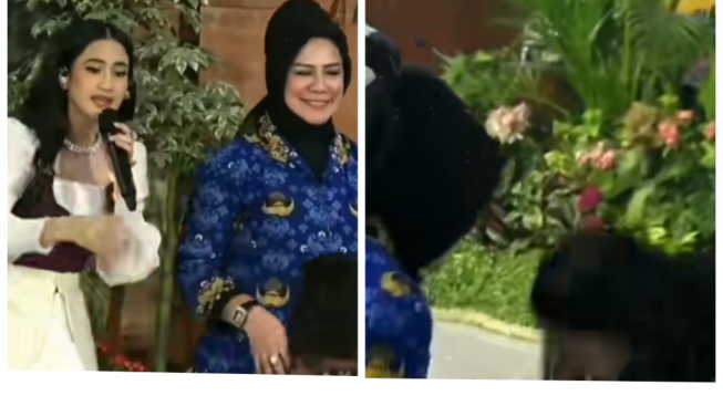 Keisya Levronka Cium Tangan Ibu-ibu di Atas Panggung Sebelum Duet, Warganet Kini Bela: Marlo yang Mancing...