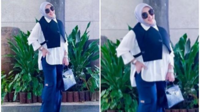 Akhirnya Ngaku? Selama Ini Syahrini Edit Fotonya Supaya Kelihatan Tinggi dan Ramping, Sang Adik Bocorkan Rahasianya:  Percayalah...