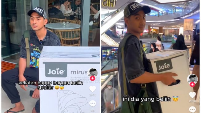 Arya Saloka Pasang Raut Murung Belikan Kereta Bayi untuk Putri Sahabatnya, Netizen: Keinget Anak Istrinya Mungkin