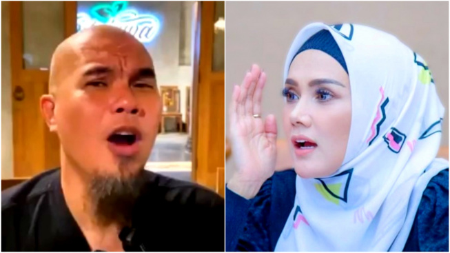 Mulan Jameela Harap Tahan Emosi, Ahmad Dhani Tiba-tiba Keceplosan Ingin Nikah Lagi: Kalau Ada....