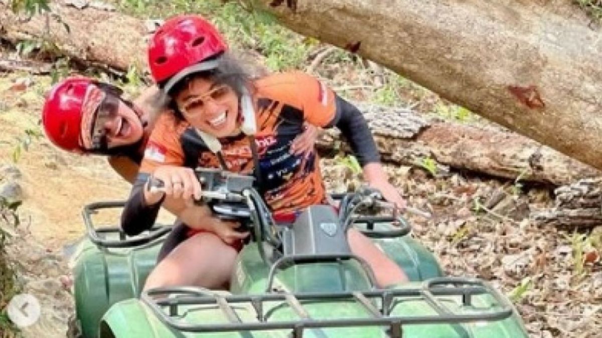 Denise Chariesta dan kekasihnya, JK [Instagram/denisechariesta91] [Instagram/denisechariesta91]