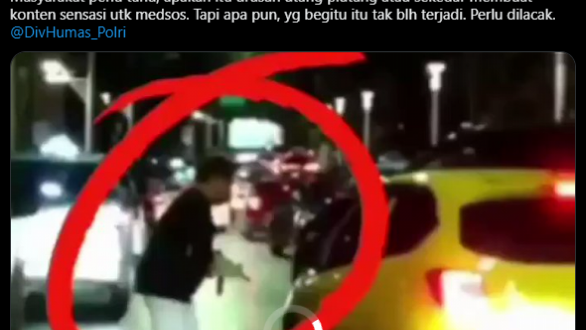 Mahfud MD saat menanggapi aksi brutal sopir Fortuner yang menyerang pengendara mobil lain di kawasan Senopati, Jaksel. (tangkapan layar/ist)
