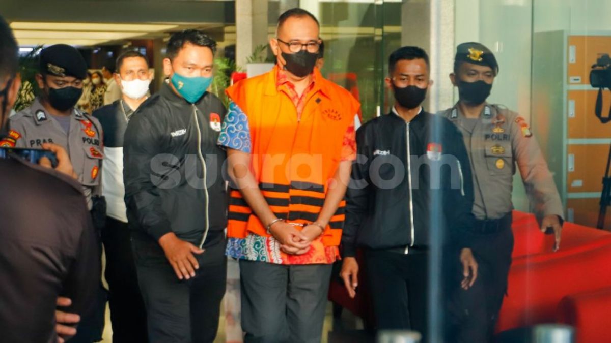 Rafael Alun tahanan KPK. [Suara.com/Alfian Winanto]