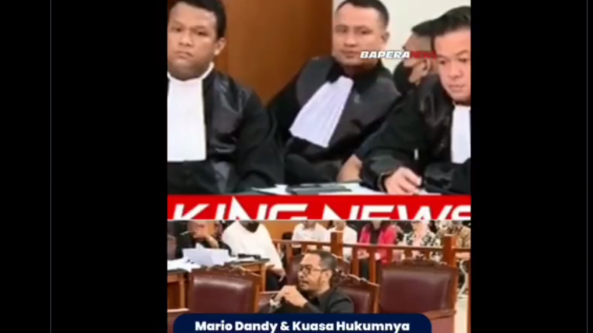 Video Mario Dandy diduga tertawa saat dengar David Ozora belum bisa pakai celana. (tangkapan layar/ist)