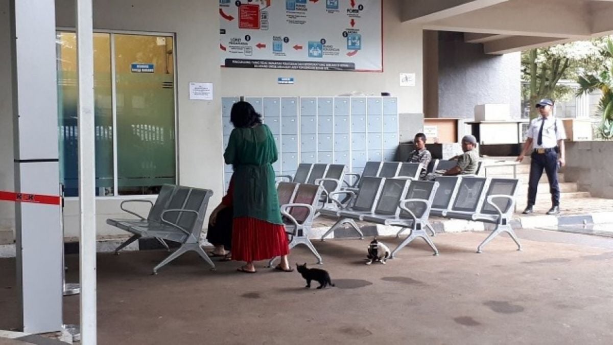 Penampakan luar Rutan KPK. (Suara.com/Welly Hidayat)