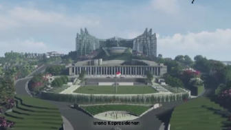 Desain Gedung Istana IKN Sudah Selesai