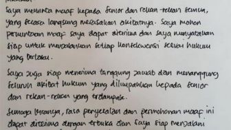 Tulis Surat buat Senior dan Semua Rekannya yang Terseret Kasus Brigadir J, Ferdy Sambo Menyesal dan Minta Maaf