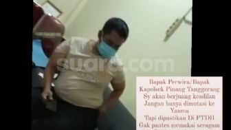 'Punyamu Seperti Rembulan' Ucapan Cabul Eks Kapolsek Pinang saat Perkosa Wanita Korban Penganiayaan di Hotel