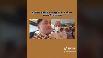 Bikin Malu Tak Kenal Anak Presiden! Disangka Pengantin Pria di Nikahan Kaesang,  Gibran Balas Irfan Hakim: Laper