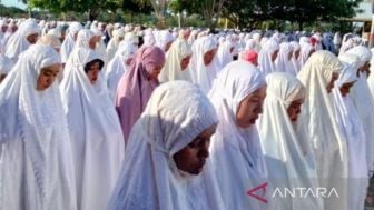 Lebih Dulu dari Pemerintah dan Muhammadiyah, Ribuan Pengikut Tarekat Syattariyah di Aceh Rayakan Idul Fitri Hari Ini