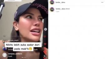 Sebut Cewek Diduga Rebecca Klopper di Video Syur Lagi Mabuk, Nikita Mirzani: Gue Sukanya Sadar Biar Bisa Menikmati