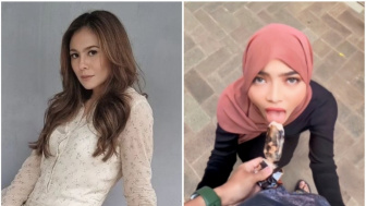 Usai Konten Oklin Fia, Unggahan Wulan Guritno Pegang Es Krim Sambil Julurkan Lidah Diserbu Netizen