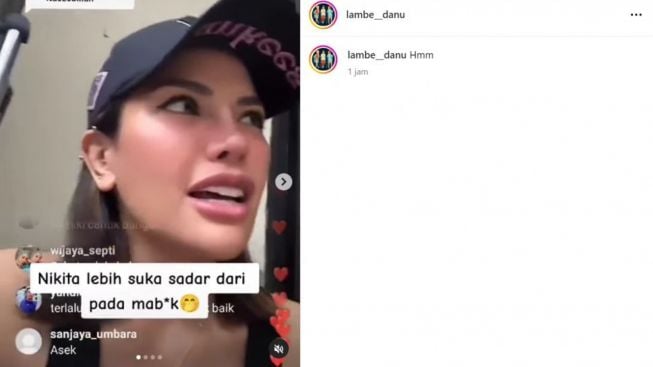 Sebut Cewek Diduga Rebecca Klopper di Video Syur Lagi Mabuk, Nikita Mirzani: Gue Sukanya Sadar Biar Bisa Menikmati