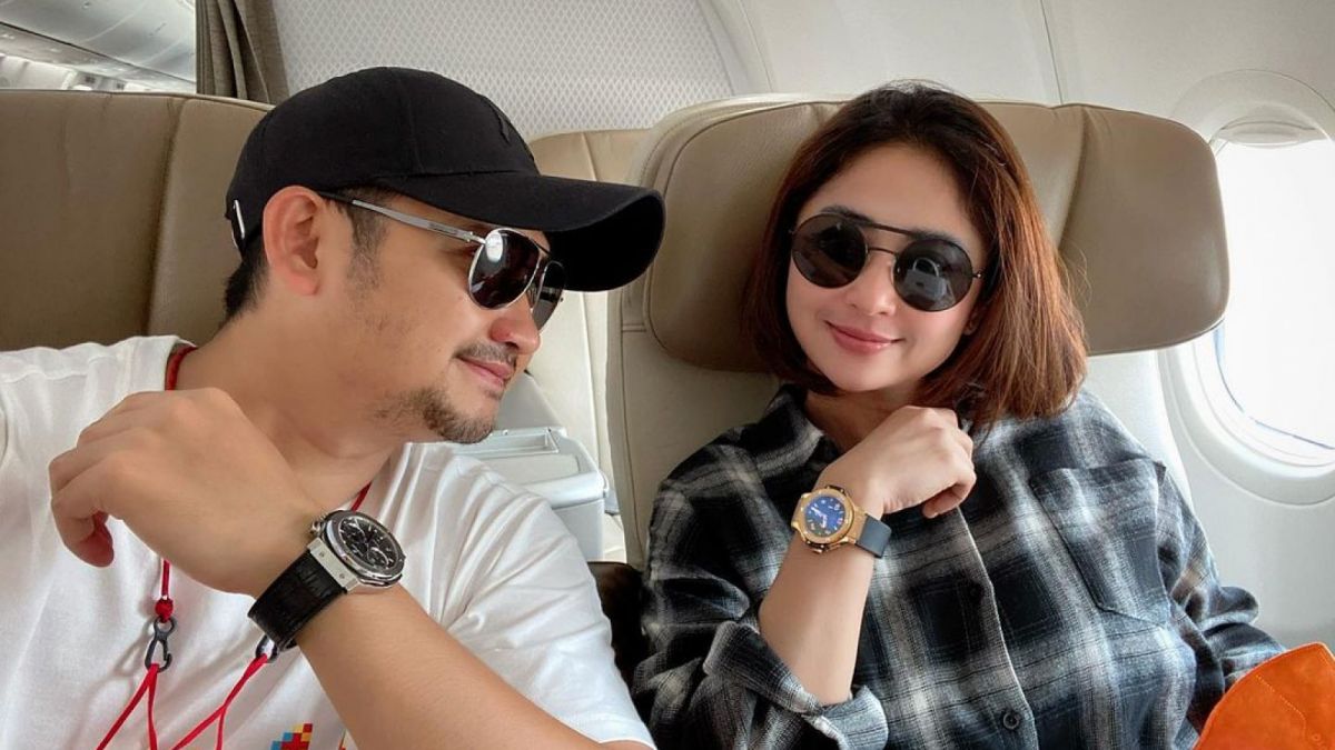 Kemesraan Angga Wijaya dan Dewi Perssik [Instagram]