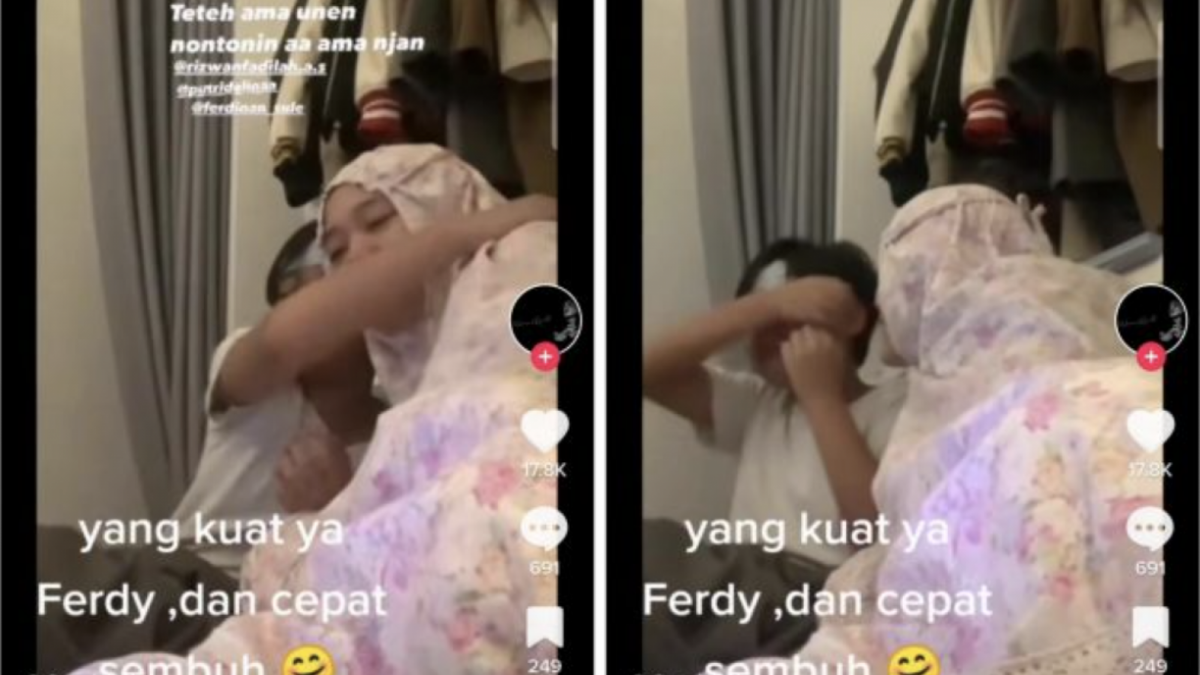 Ferdi nangis sesenggukan