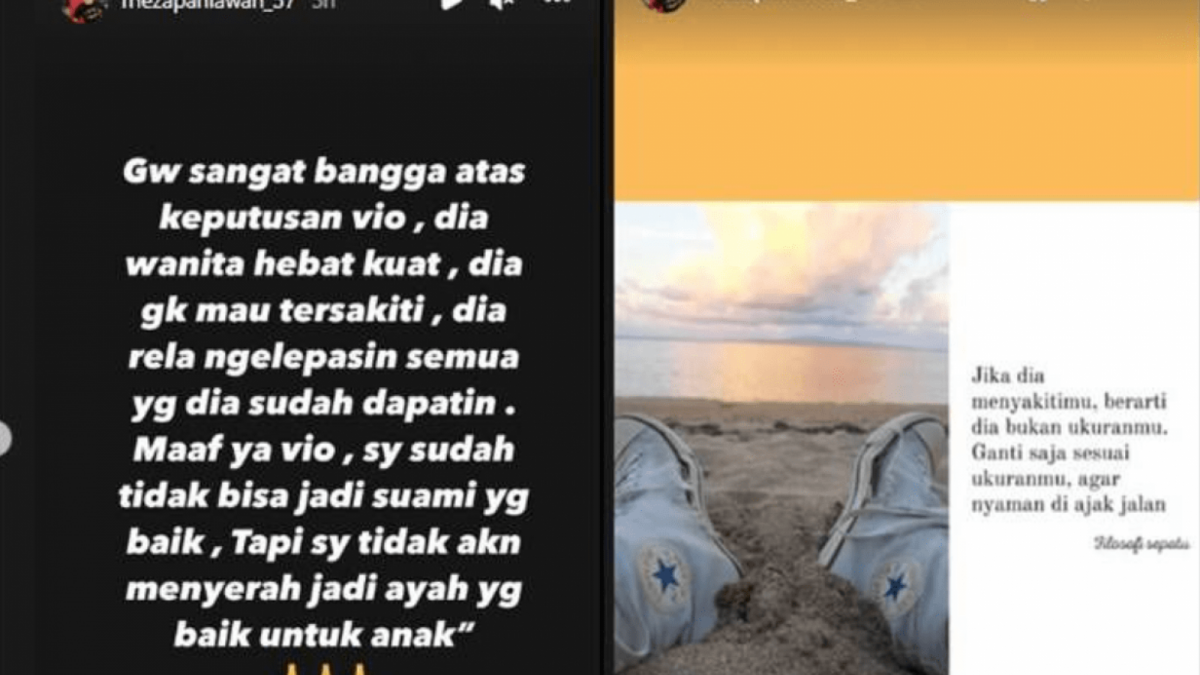 Insta Story Rheza Pahlawan