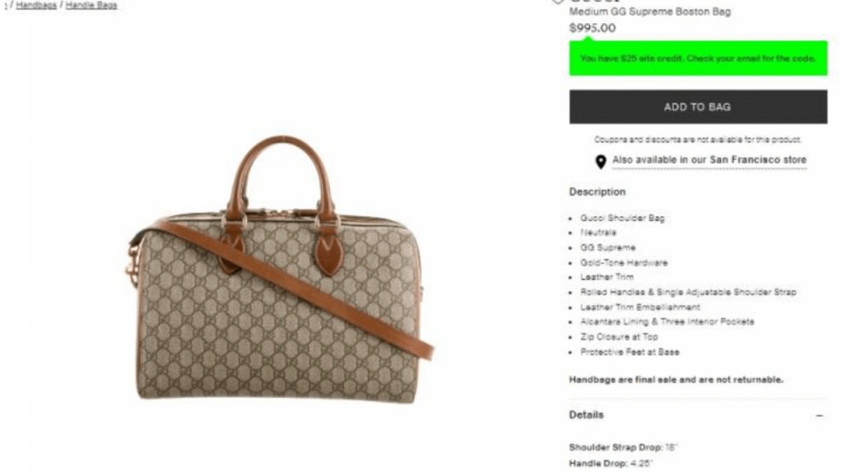 Tas Gucci Putri Candrawathi