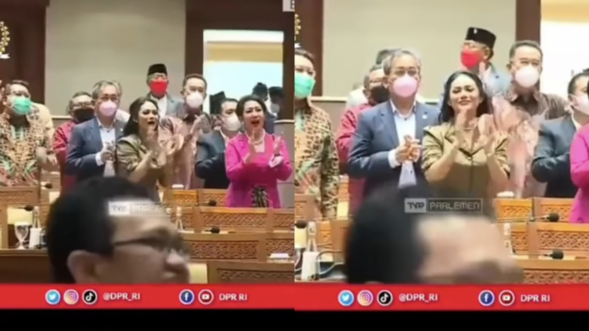 Krisdayanti di Gedung DPR [TV Parlemen]