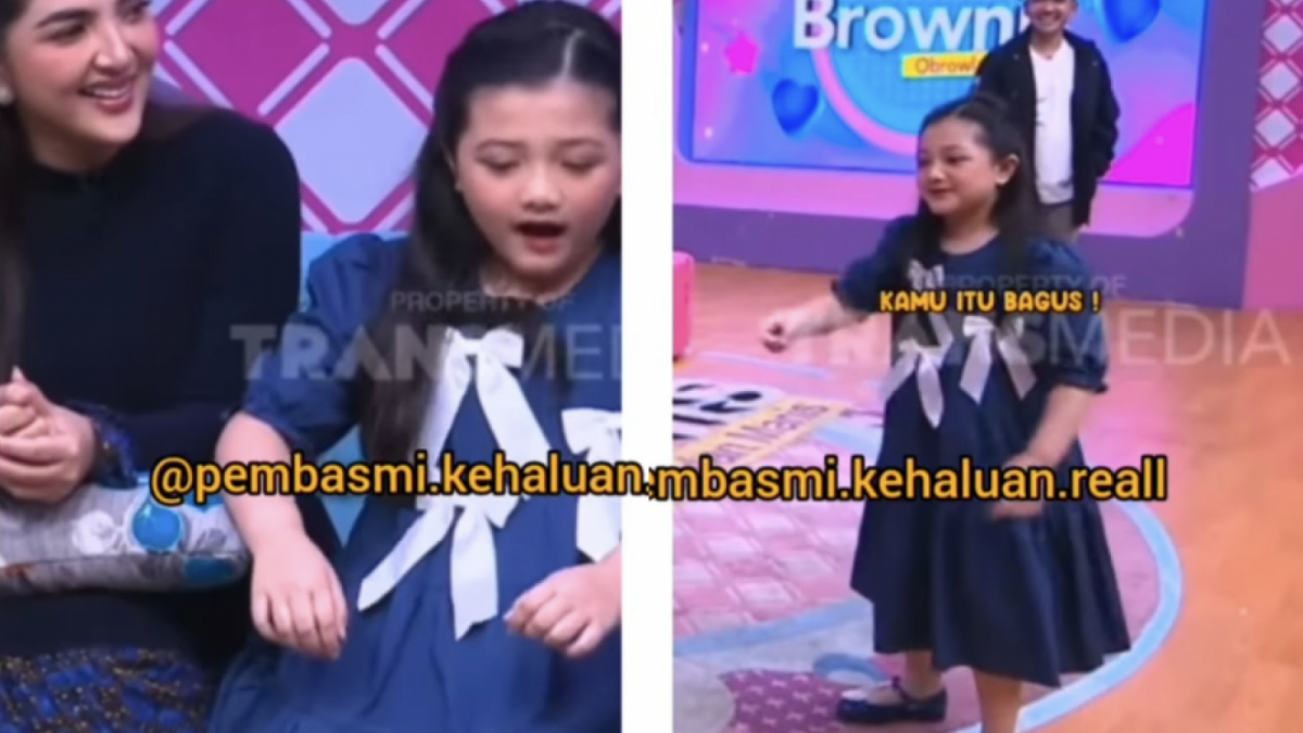 Arsy tirukan tingkah Anang