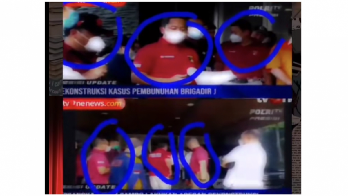 Baju seragam penyidik yang menurut Kamaruddin dicetuskan oleh Ferdy Sambo