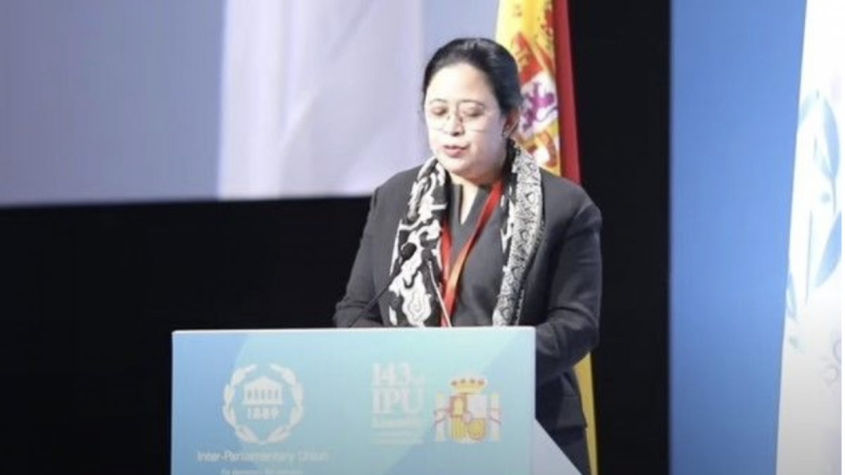 Puan Maharani kesulitan lafalkan kosakata Bahasa Inggris