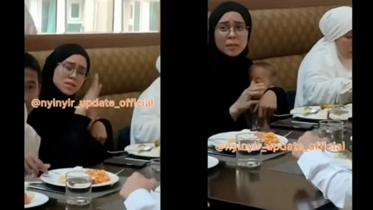 Penampilan terbaru Lesti di Tanah Suci