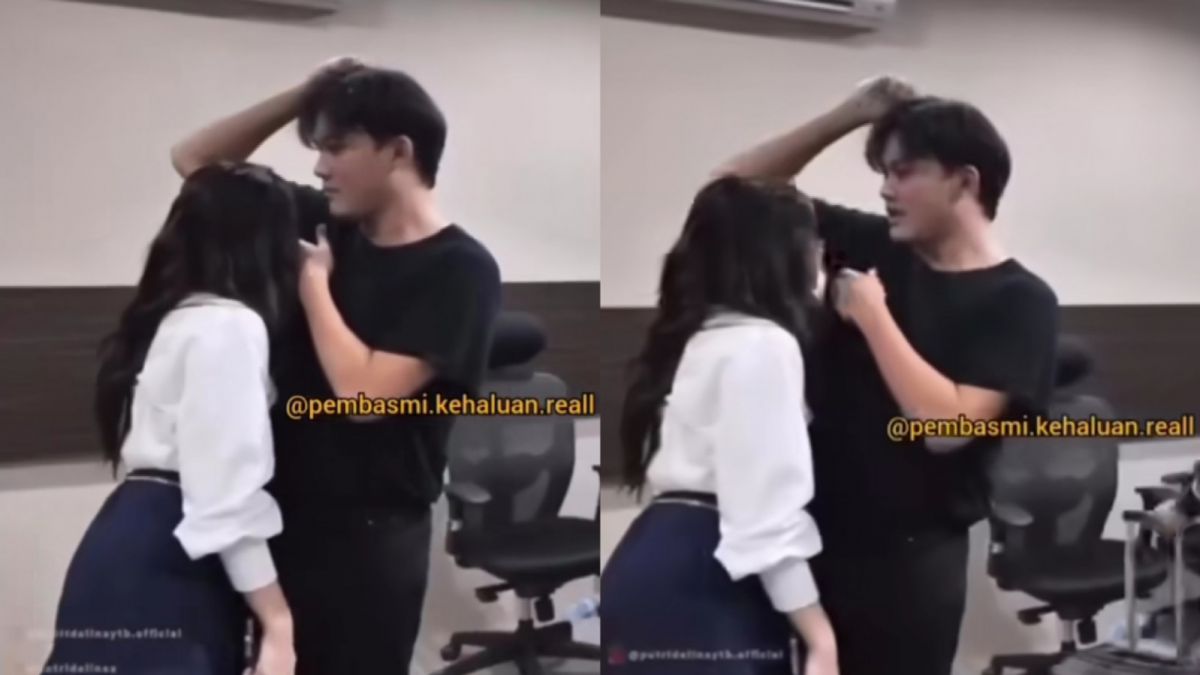 Mahalini cium ketek Rizky Febian [Instagram]